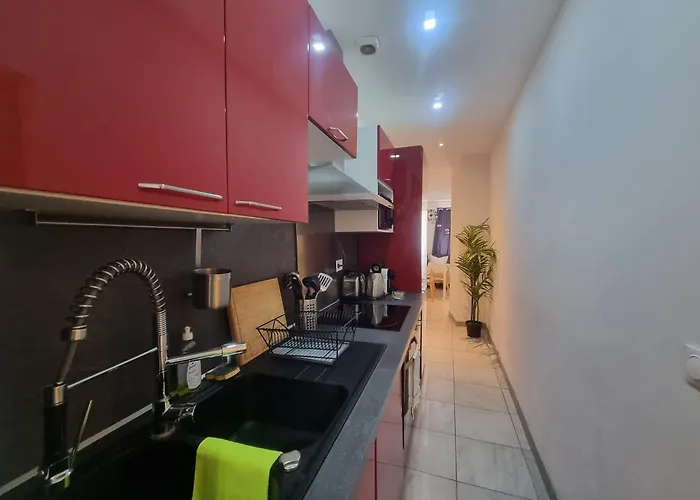 Carnier Avec Parking 아파트 *